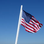 USA West 5 Flagge USA 1080