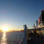 Hurtigruten Postschiffreise 6 Sonnenuntergang Vesteralen 1080